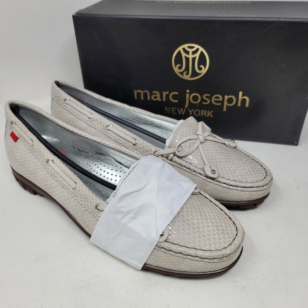 Marc Joseph Womens Golf Shoes Sz 11 M Cypress Hill Off White Snake